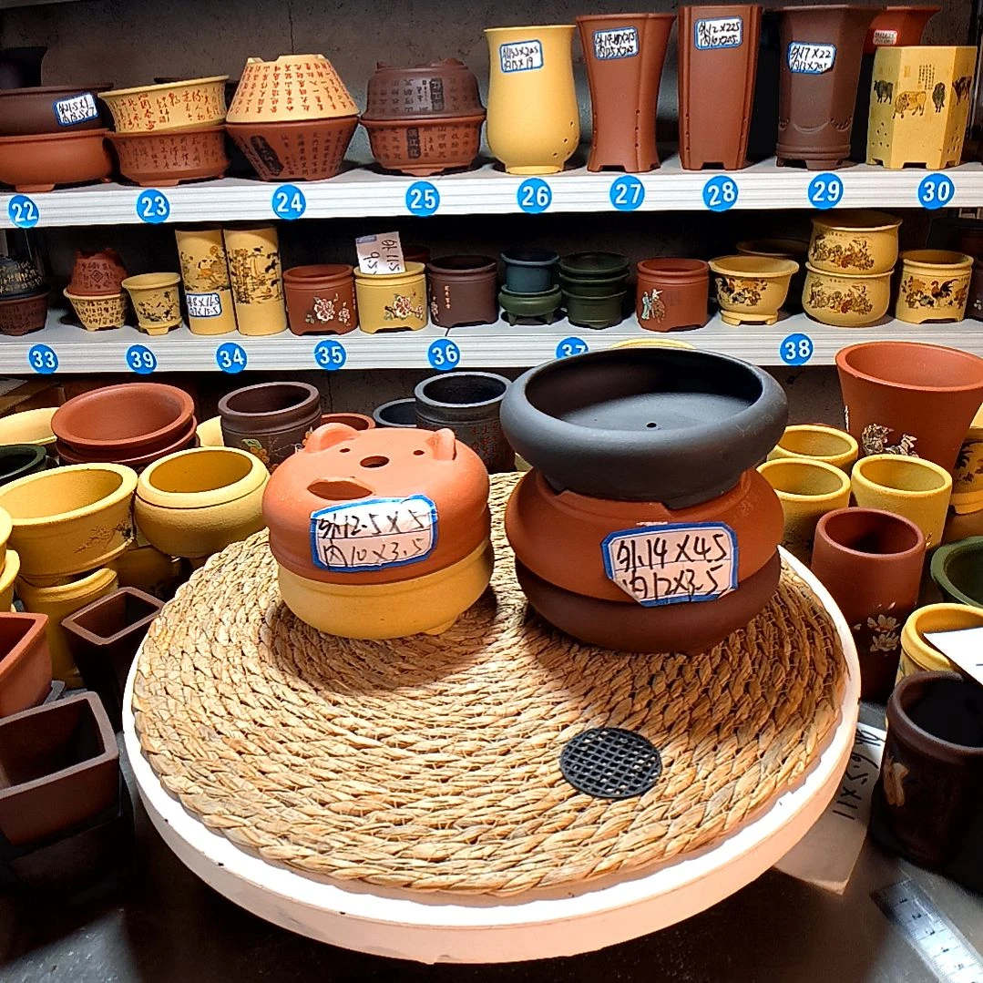 宜兴兴紫砂紫砂花盆花盆