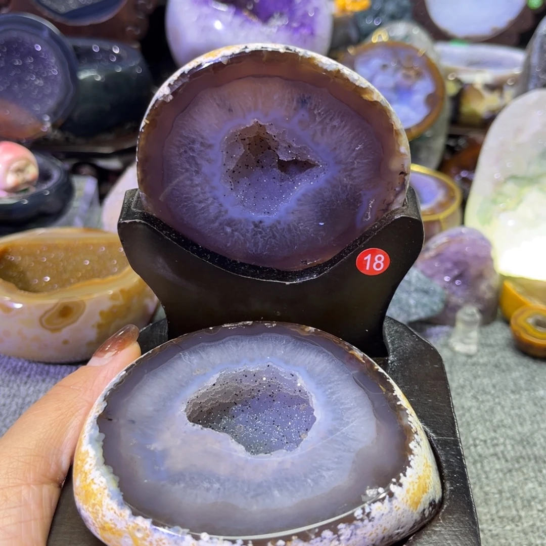 未镶嵌紫晶摆件水晶