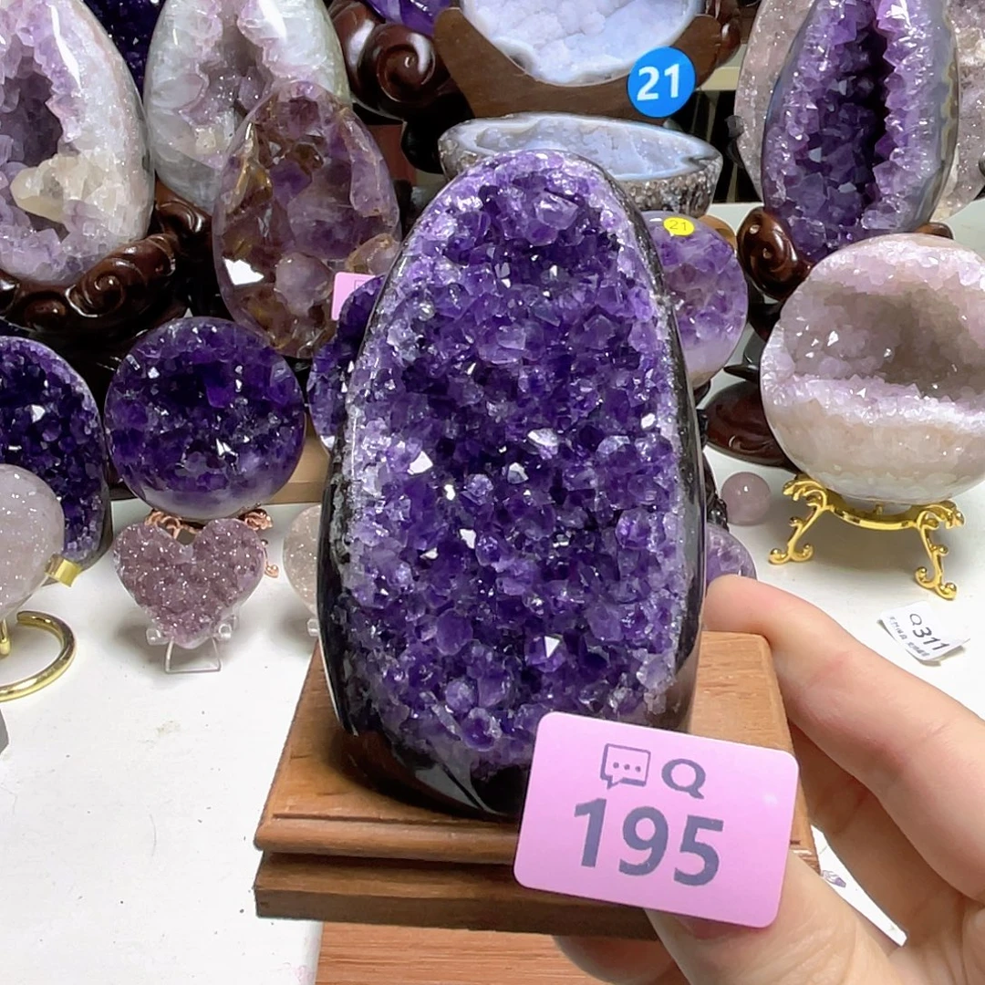 未镶嵌珠宝半成品紫晶