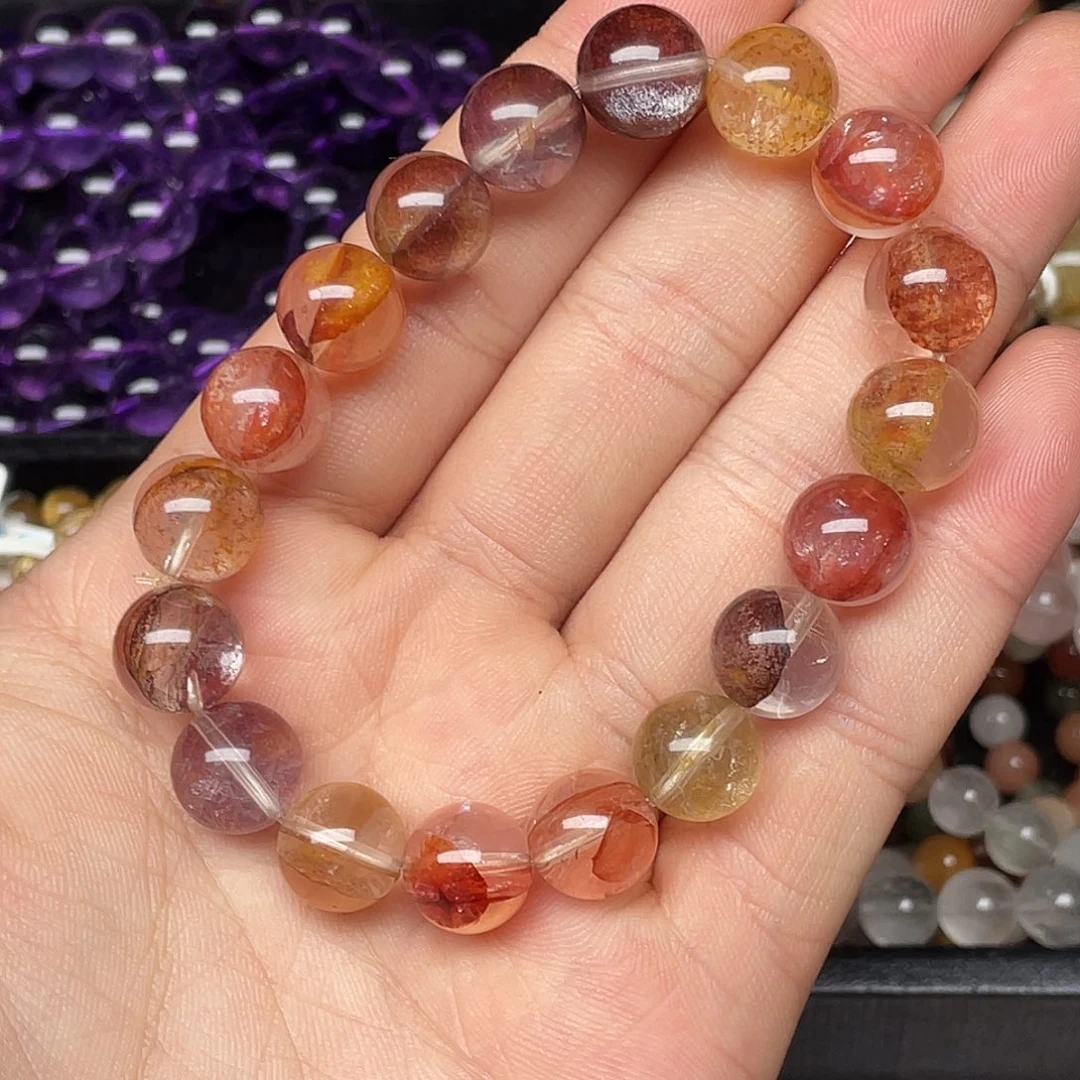 水晶手链未镶嵌胶花11.4