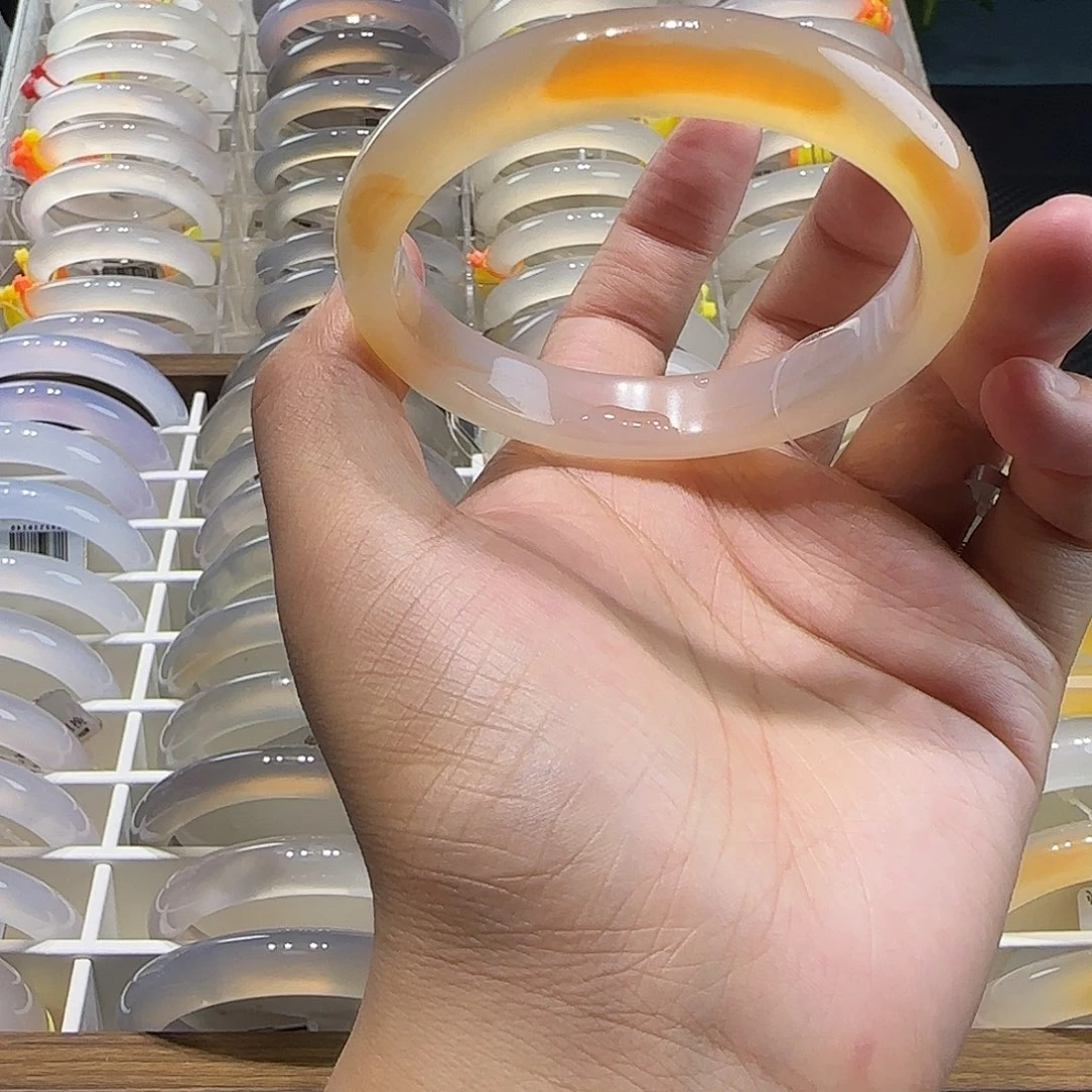手镯玛瑙/玉髓未镶嵌57-59福利