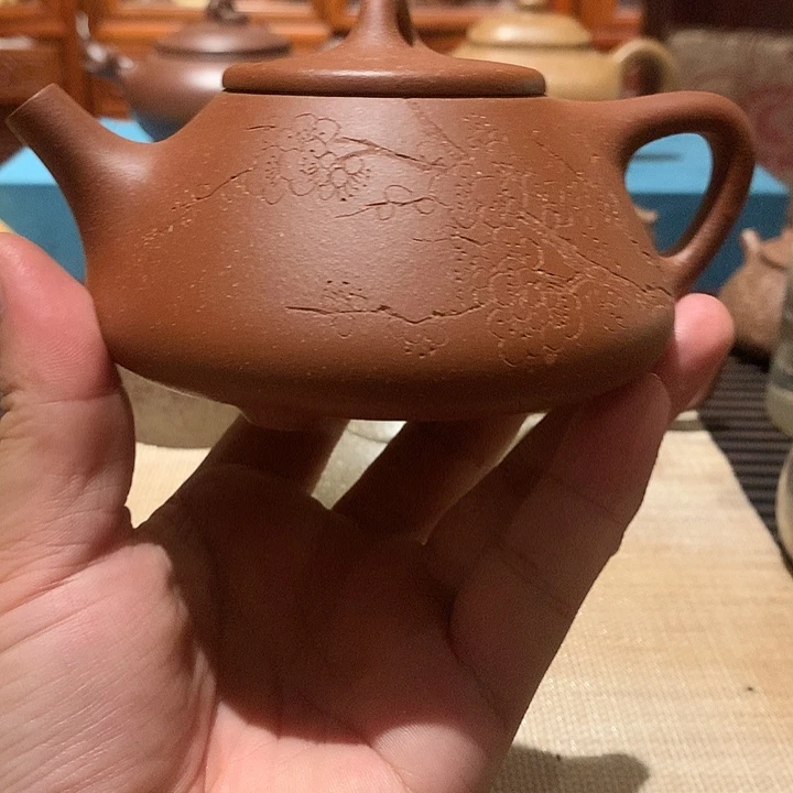 茶壶紫砂子冶石瓢