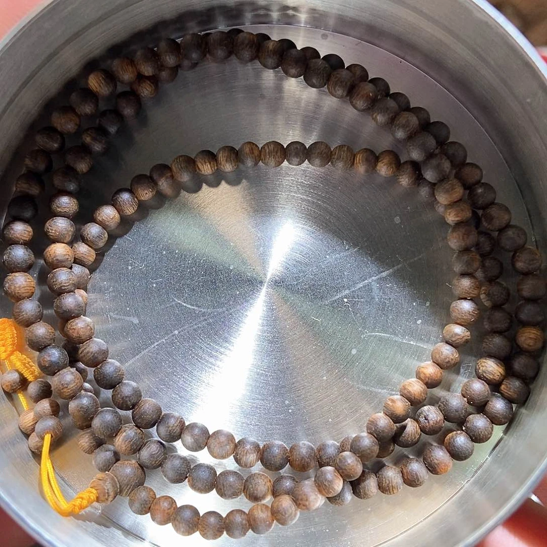 沉香手串芽庄白棋0.3✖️168颗 沉水