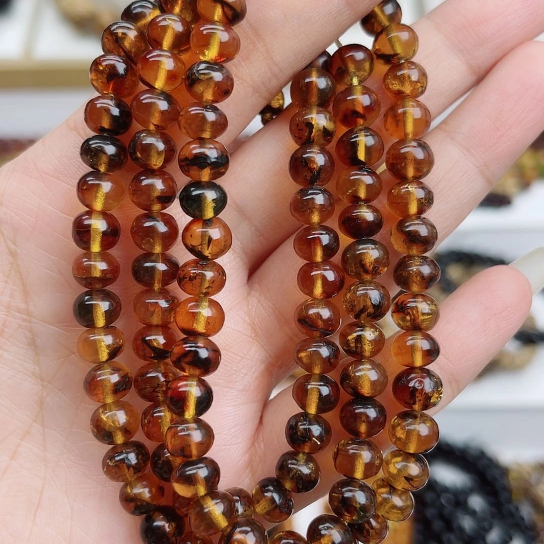 未镶嵌颈饰琥珀琥珀7