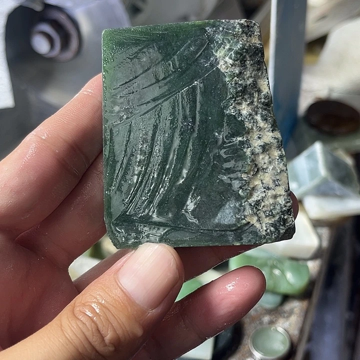未镶嵌和田玉珠宝半成品