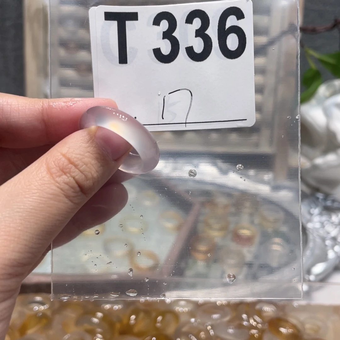 玛瑙/玉髓未镶嵌戒指336