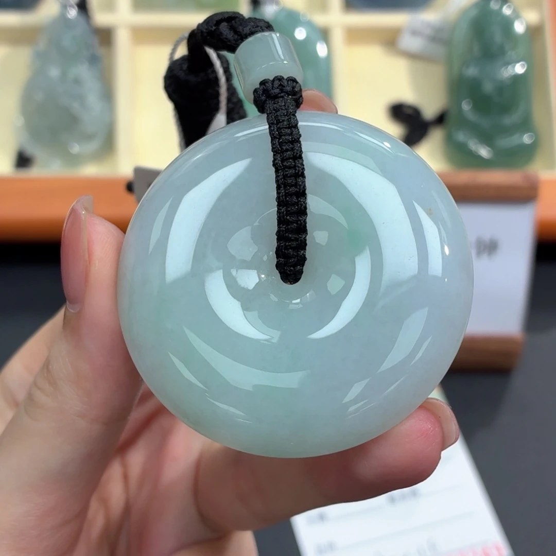 翡翠未镶嵌颈饰缅甸天然A货翡翠