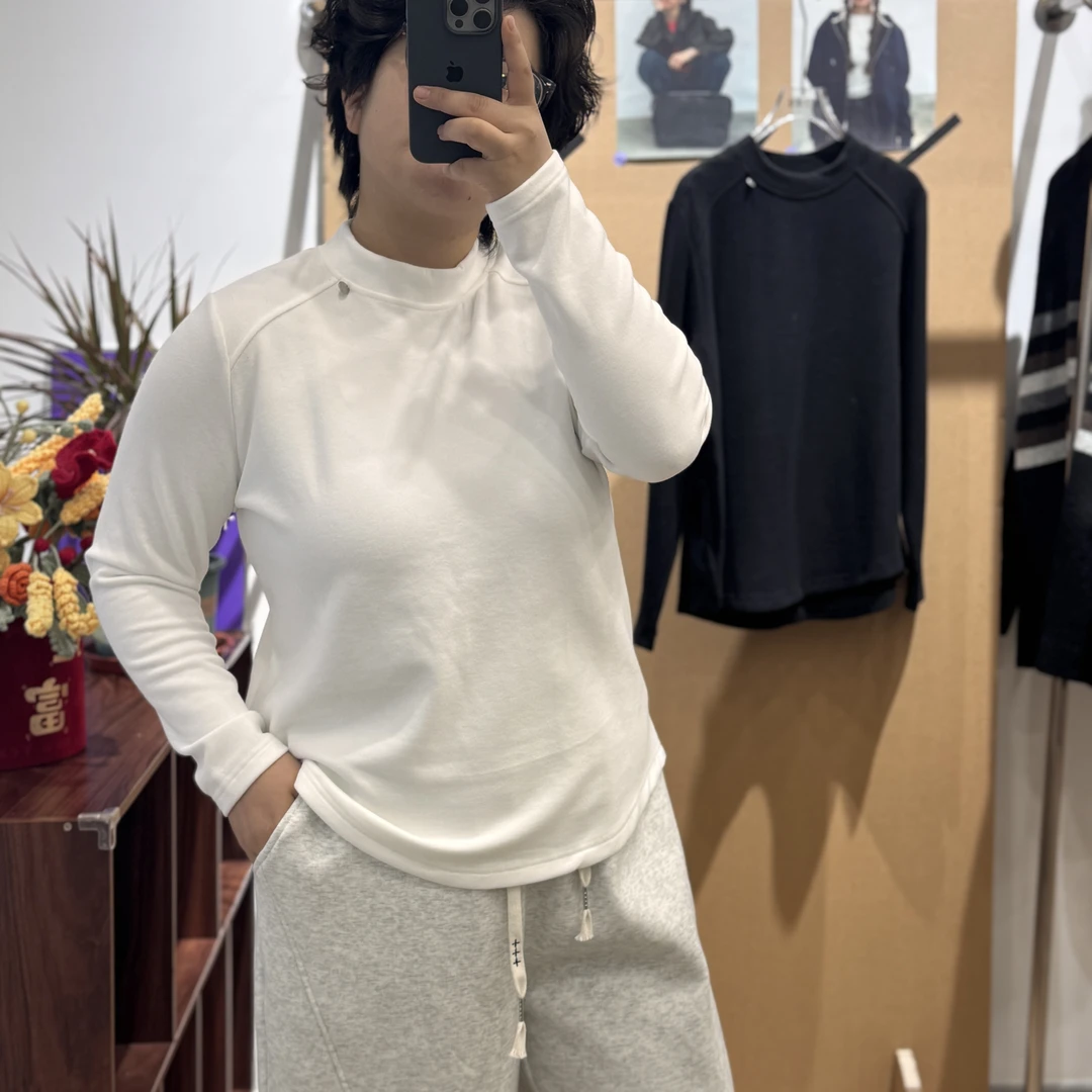 戏子哥哥大码新款冬季加厚长袖悦体绒保暖显瘦百搭半高领内搭女