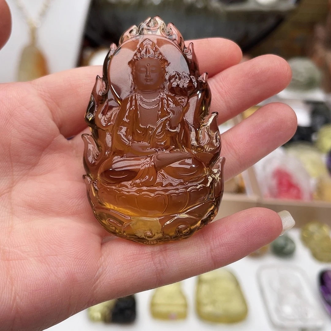 未镶嵌水晶颈饰定制