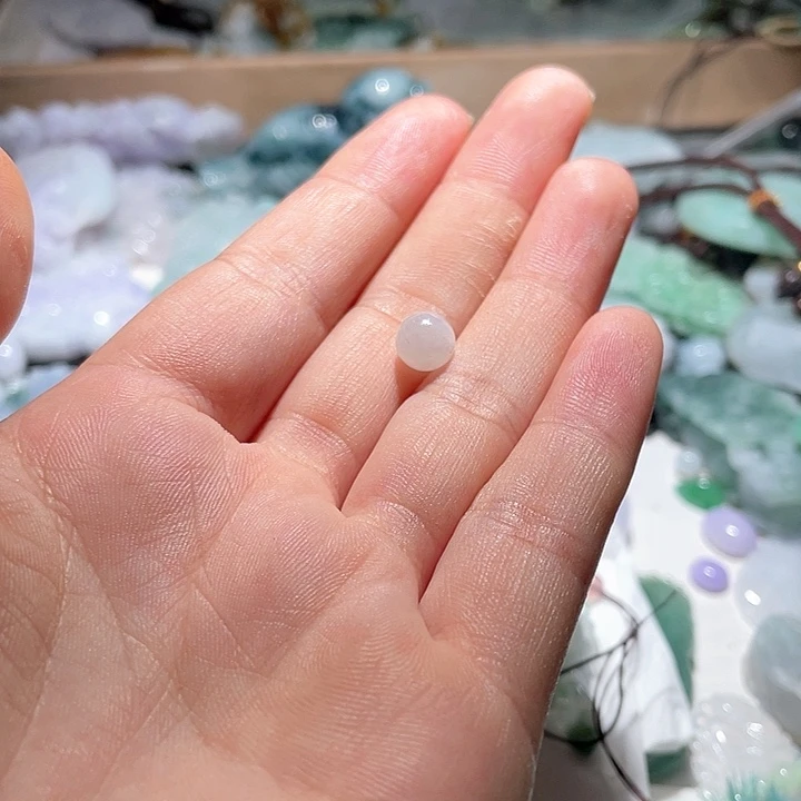 翡翠未镶嵌颈饰珑*天然