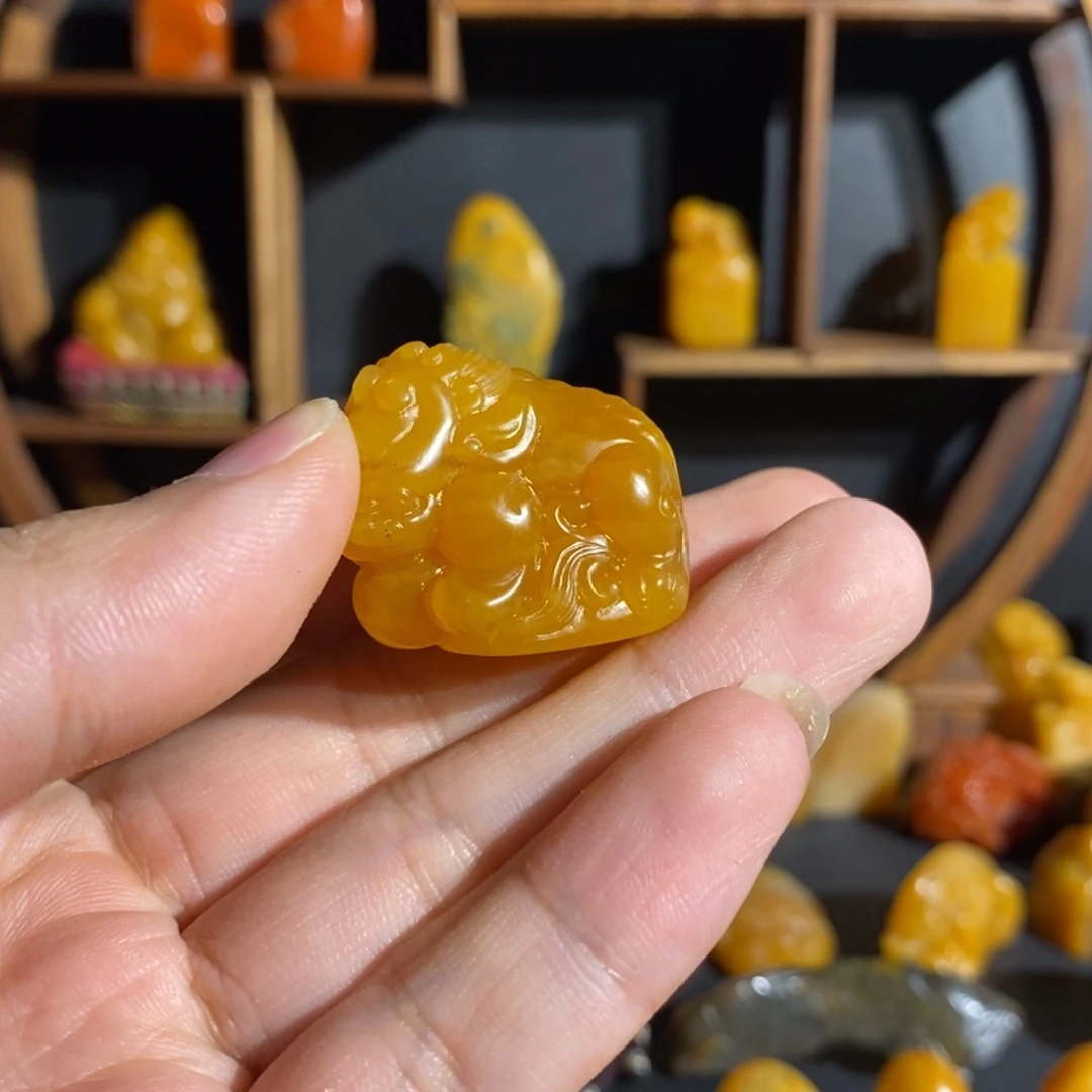 寿山石印石无**子其实我真的觉得很不