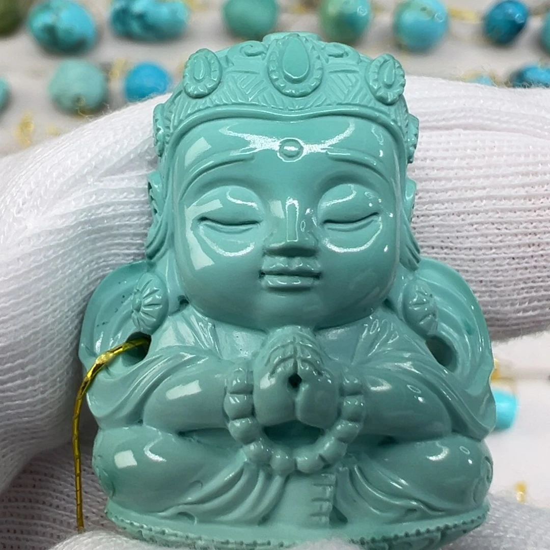 绿松石配饰未镶嵌