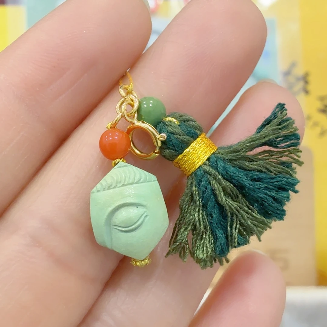 绿松石18K金镶嵌珠宝奇石