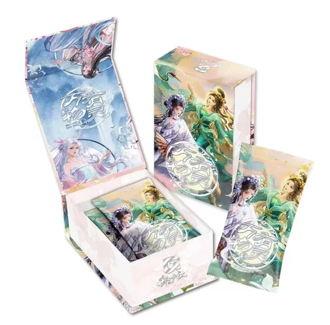 【多拆平拆】趣卡社《万物有灵·花间竹梦》国风收藏卡牌