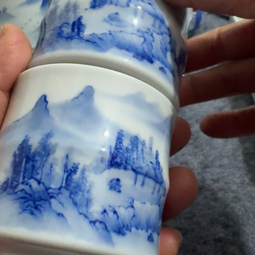 现代景德镇陶瓷手绘茶具