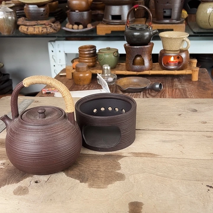 紫砂宜兴紫砂粗陶茶具36