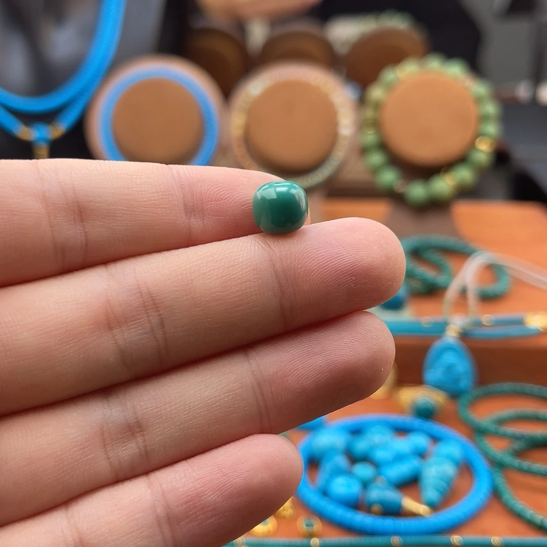 绿松石未镶嵌配饰