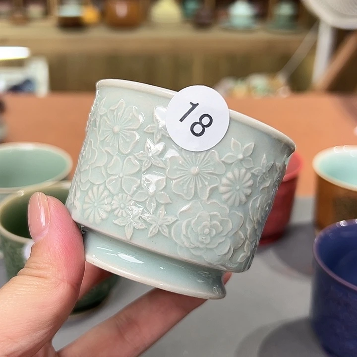 龙泉敬悦青瓷品茗杯