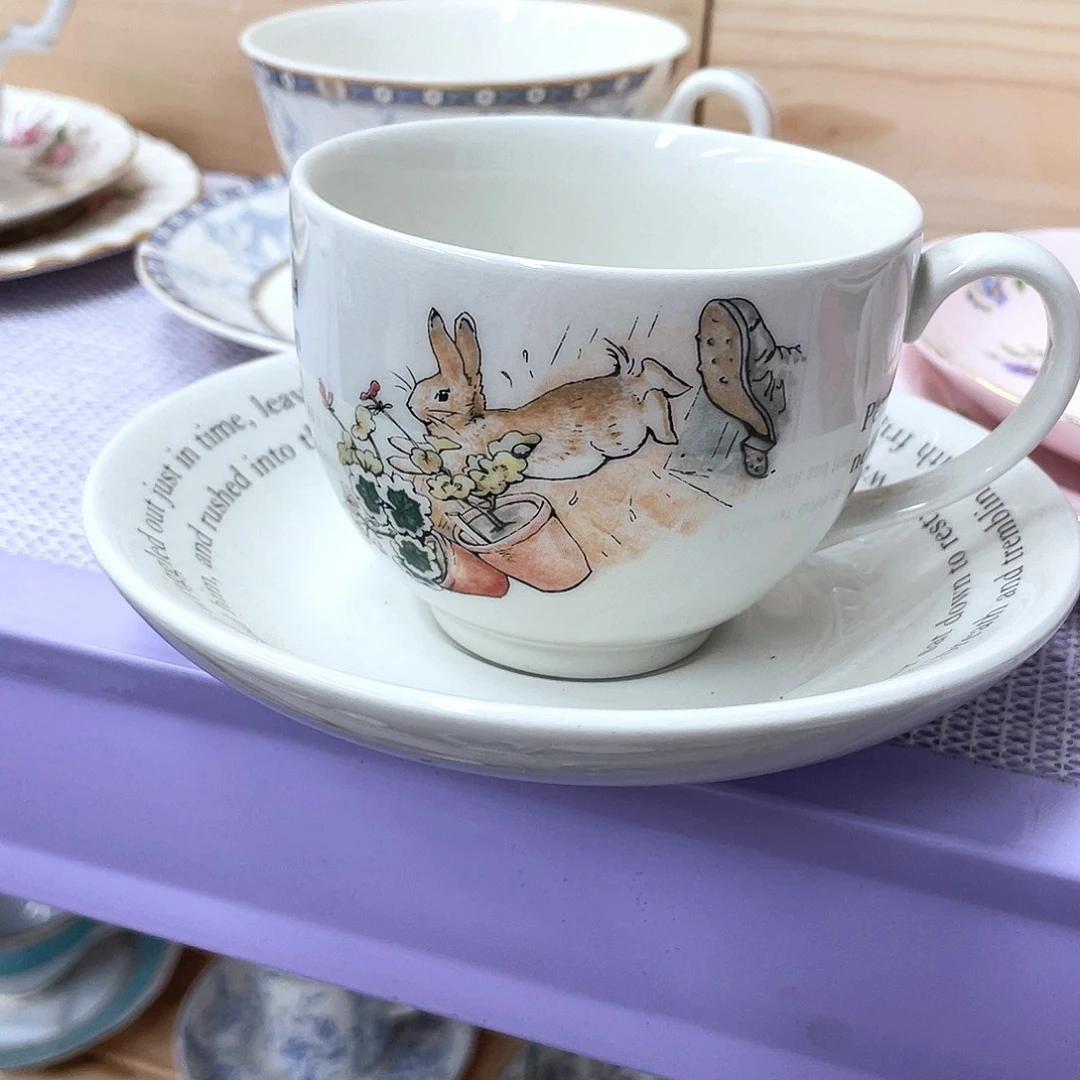 小***样鹿屋家的美丽咖啡杯