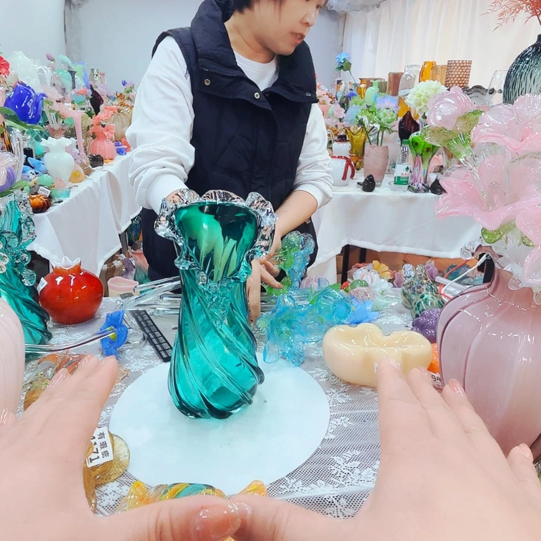 福利不退不换琉璃花瓶花器艺术品