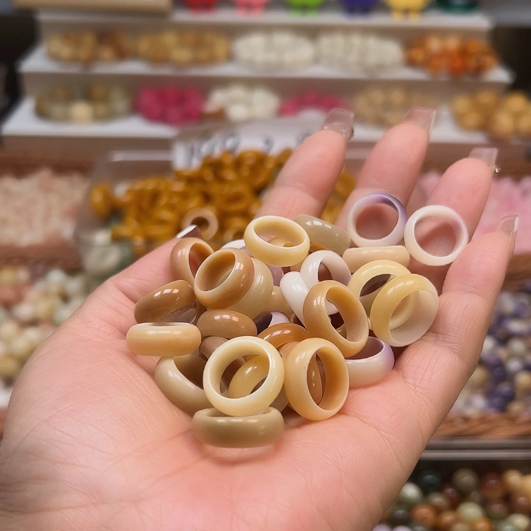 手串菩提根/象牙果微瑕跑环10颗
