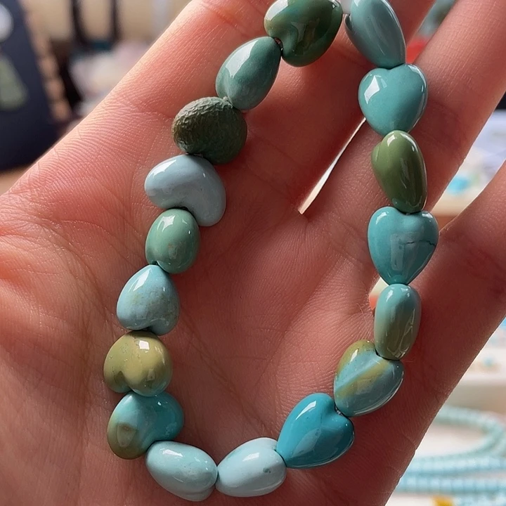 绿松石未镶嵌手串