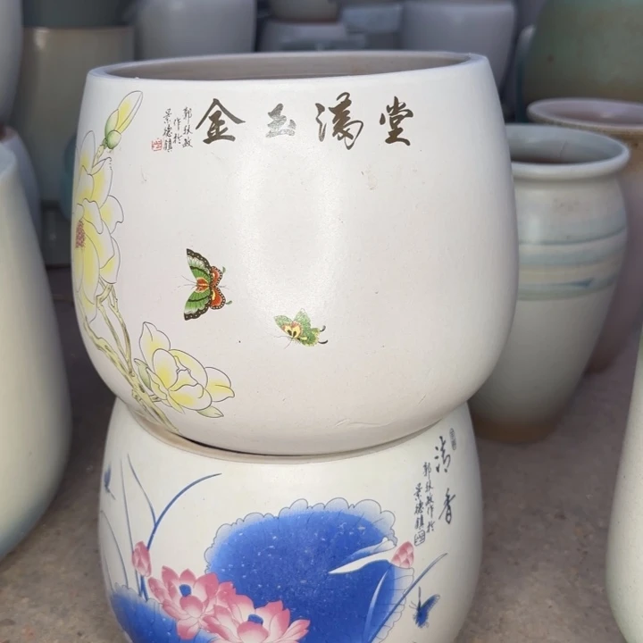 瑕疵花盆处理啦口18高18