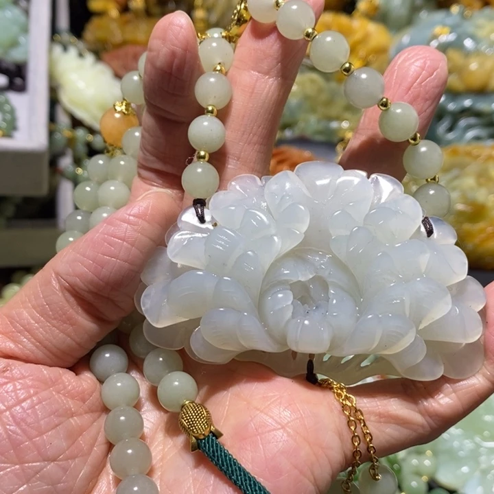 岫玉岫玉吊坠未镶嵌