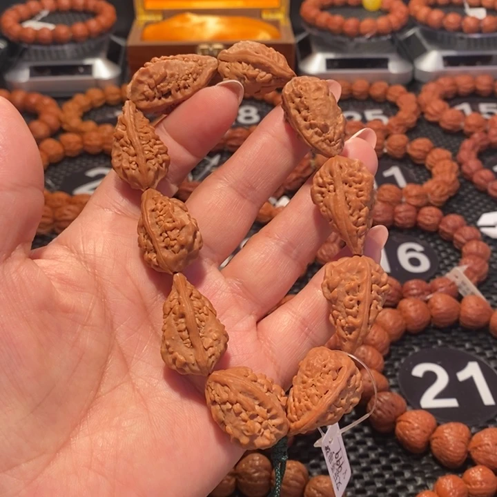 文玩核桃手串核桃手串1.7尺寸全品