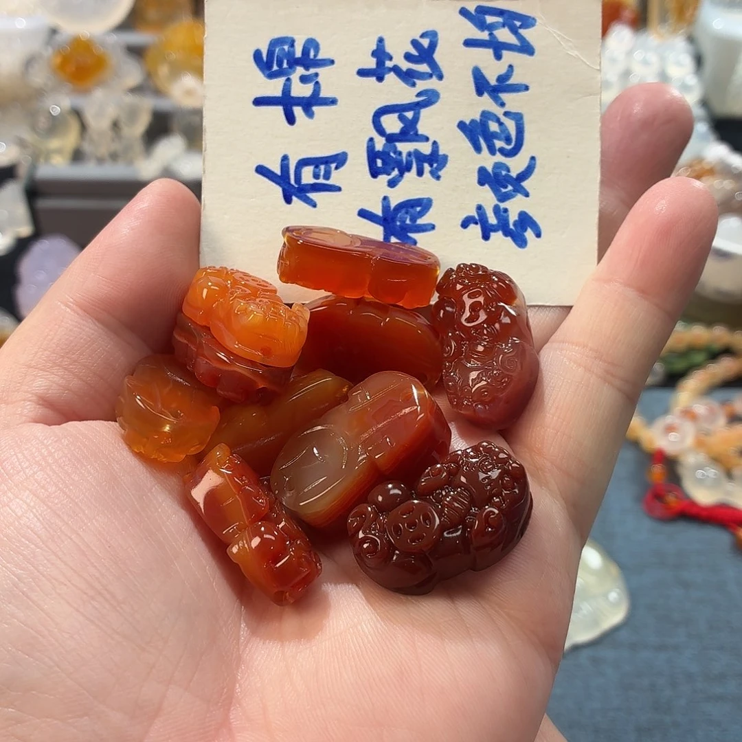 玛瑙/玉髓合金颈饰