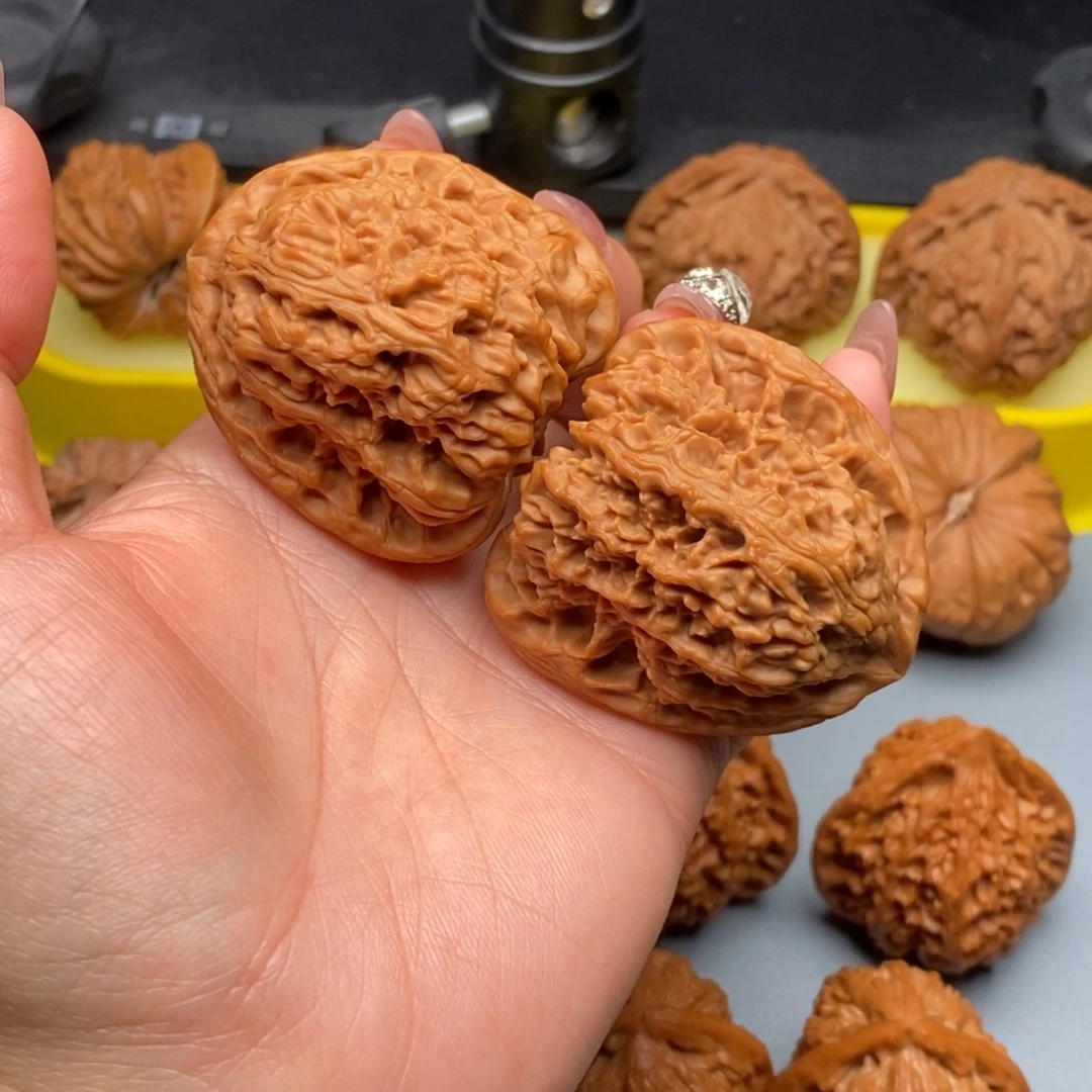 文玩核桃把件43全品南疆石