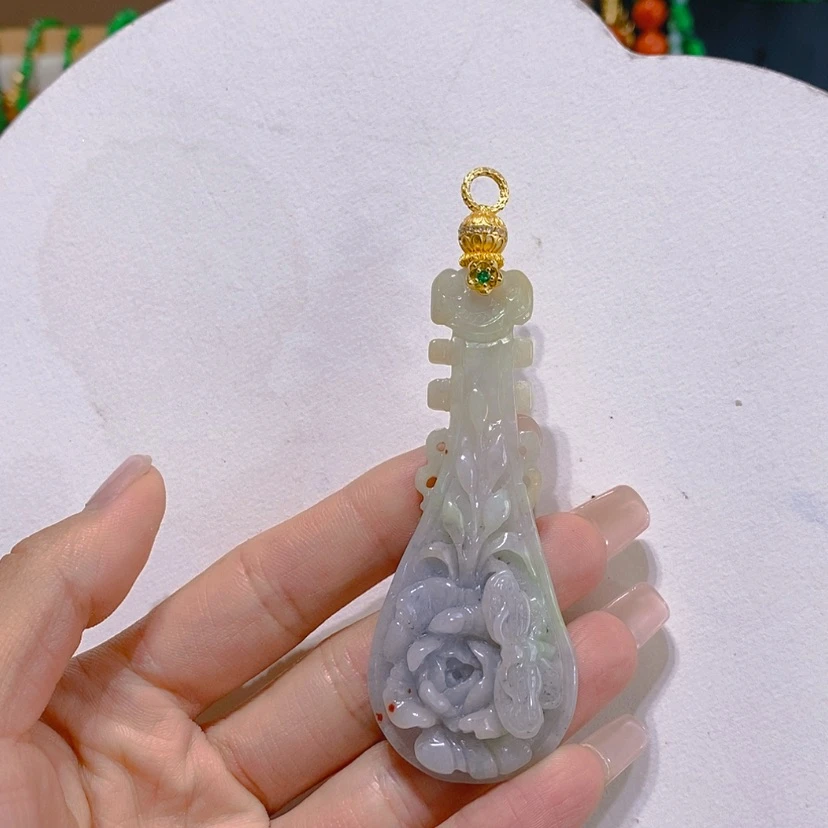 【闪购商品】翡翠未镶嵌颈饰