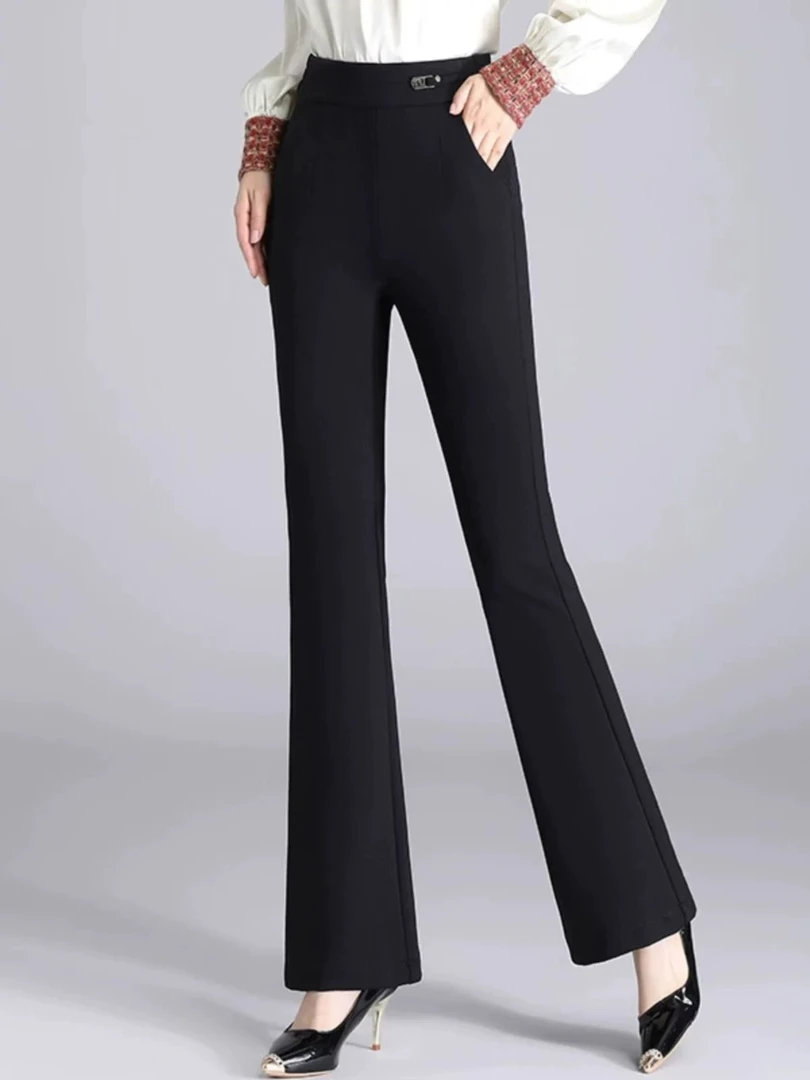 2A20【裤长95】时尚微喇裤女春夏新款显瘦休闲裤【以直播间实物为准】