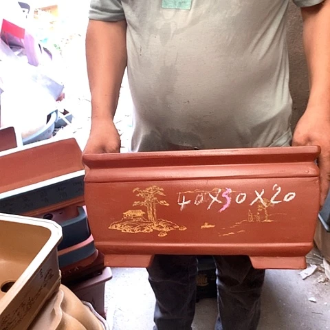 花盆紫砂手工艺品