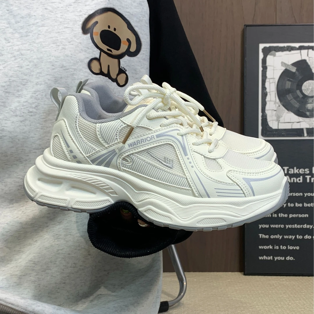 回力老爹鞋女2025夏季新款百搭网面透气鞋子女时尚休闲学生运动鞋