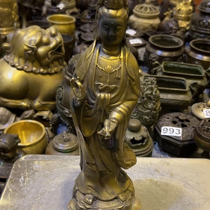 黄铜摆件，文房工艺品摆件