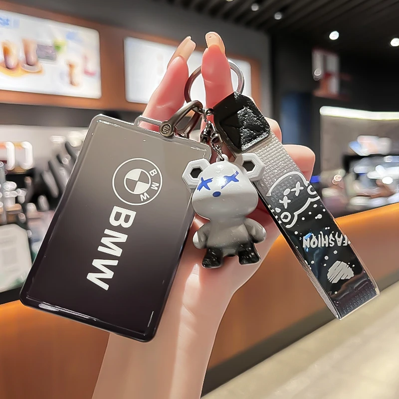 适用宝马卡片钥匙套新5系3系7系4系x3X5X7车套325扣NFC卡套535LE