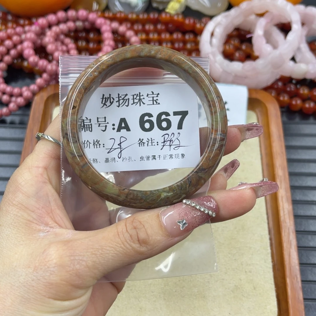 硅化珊瑚（珊瑚玉）瑕未镶嵌冰****月