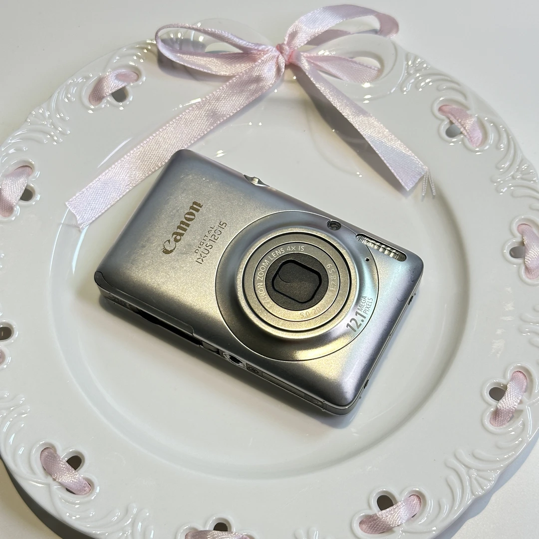 9新 Canon/佳能 ixus120is网红款1210w像素4倍变焦学生相机冷白皮