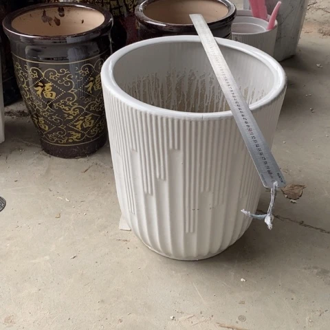 低腰白钢琴大号 口32/36