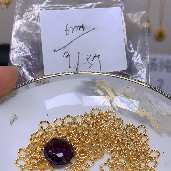 紫晶颈饰银S925镶嵌紫晶925镶嵌71