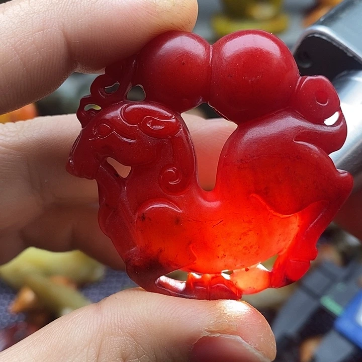 未镶嵌蛇纹石玉颈饰