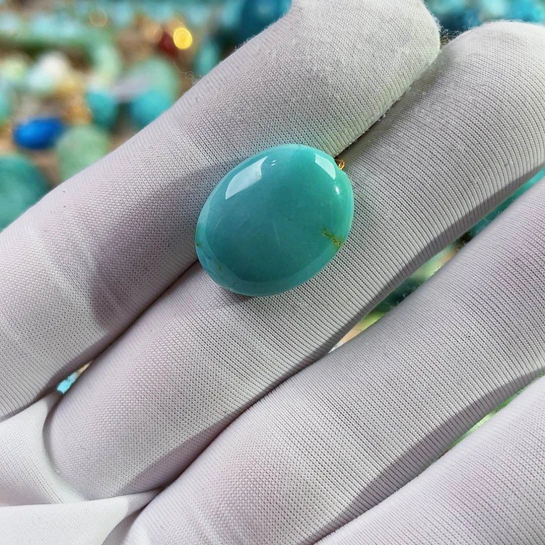 绿松石未镶嵌珠宝奇石