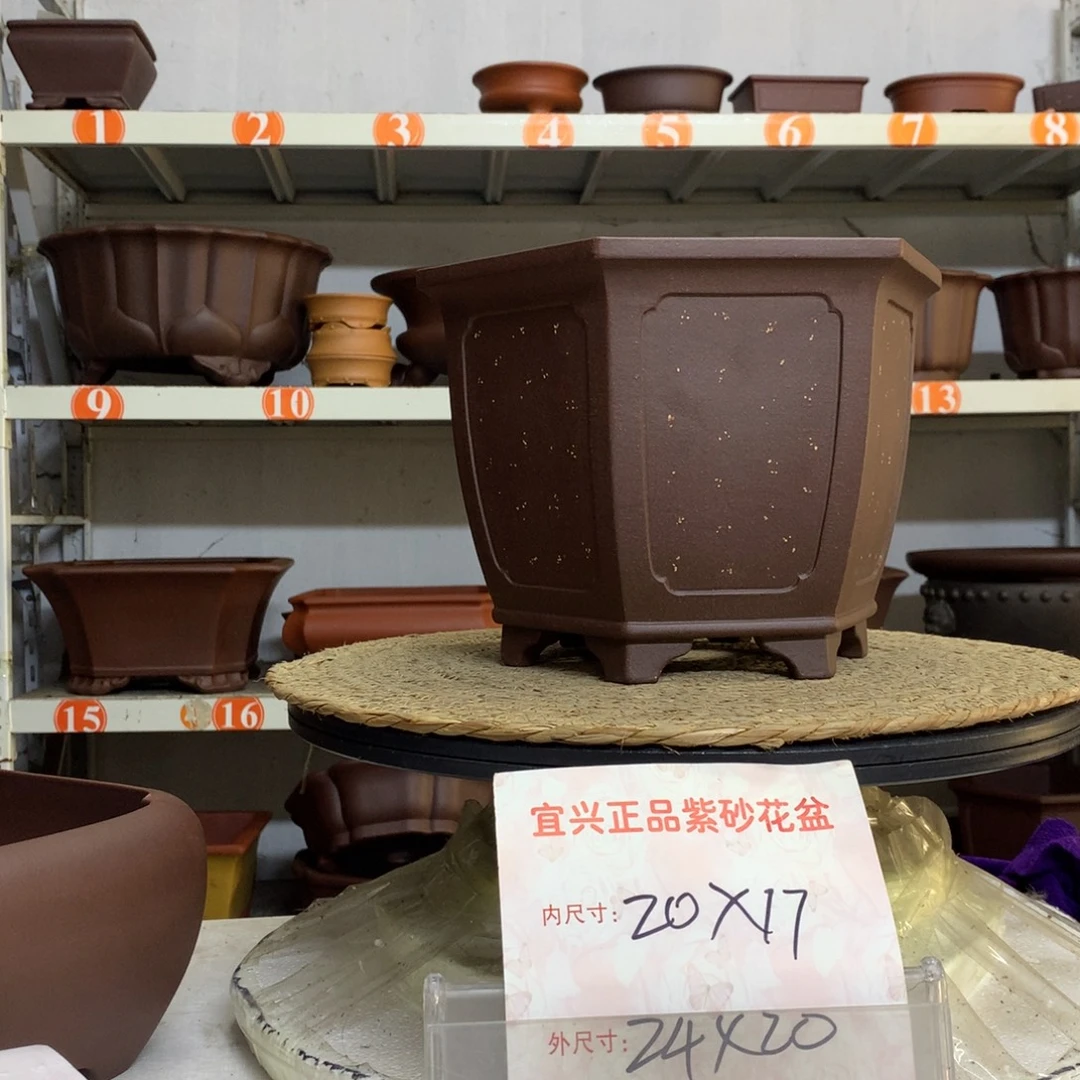 紫砂花盆精品紫砂花盆包邮