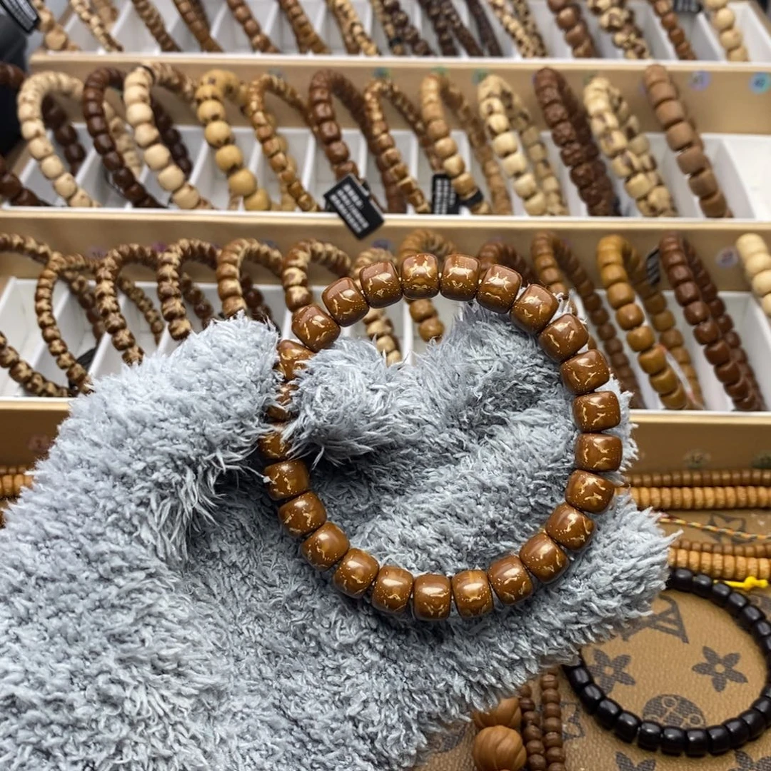 一***伙紫金鼠手串黄金黄金甲实心鬼脸10