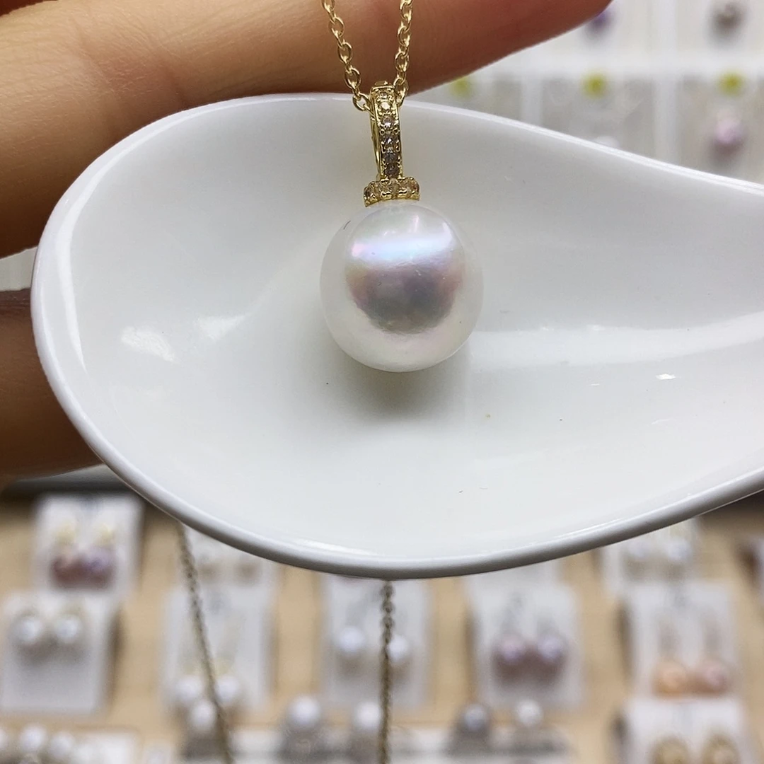 淡水珍珠颈饰合金