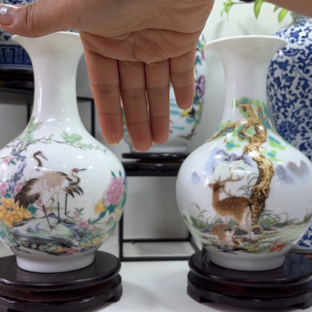 景德镇陶瓷花瓶摆件
