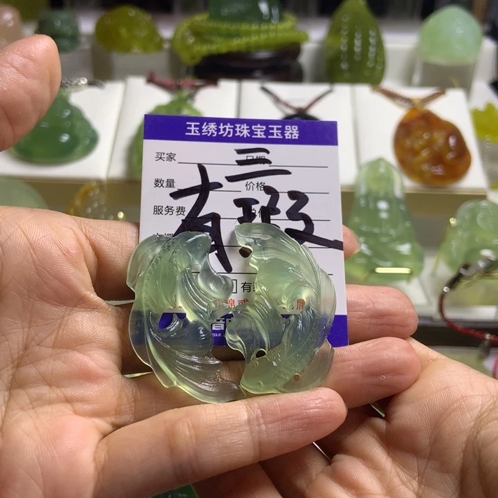 【闪购商品】蛇纹石玉未镶嵌颈饰