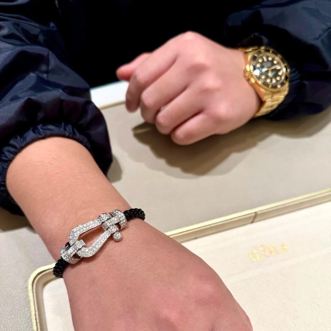 合金合成锆石手链 AGOFred设计师款定金链接（颜色踢后台）