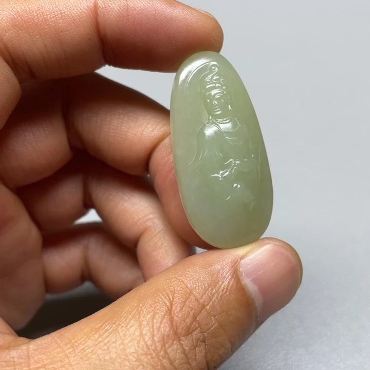 吊坠(不含链)未镶嵌和田玉神**鸟